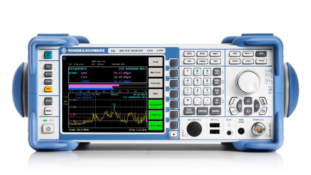 R&S羅德與施瓦茨 ESL6 EMI電磁干擾測量接收機(jī)，頻率 9 kHz to 6 GHz