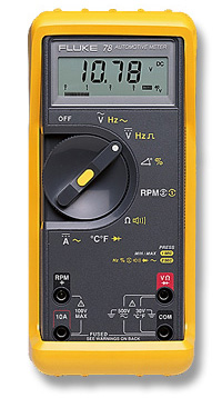 Fluke 78 數(shù)字萬用表(汽車故障測量萬用表)