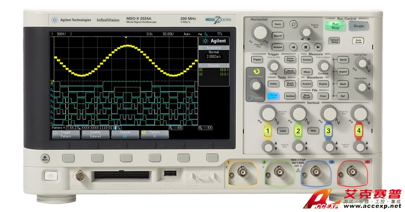 Agilent MSOX2004A 70 MHz、4 通道示波器圖片