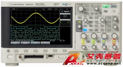 Agilent DSOX2024A示波器(200MHz、4通道)