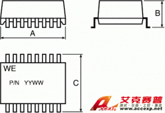 Wurth Elektronik WE-LAN 以太網(wǎng)變壓器 749020010