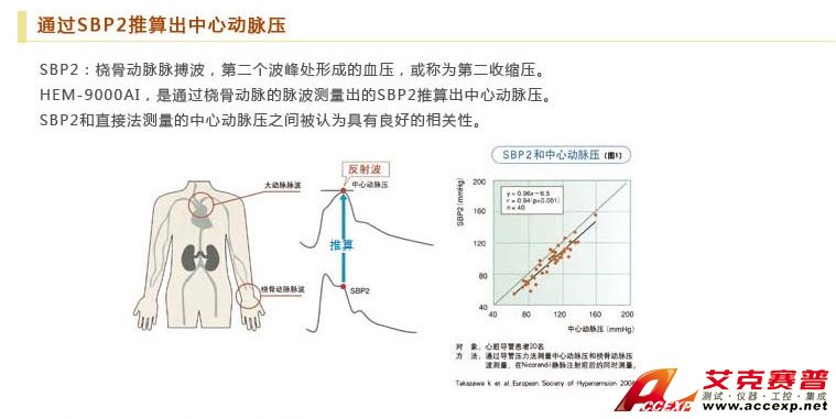 通過SBP2推算出中心動(dòng)脈壓