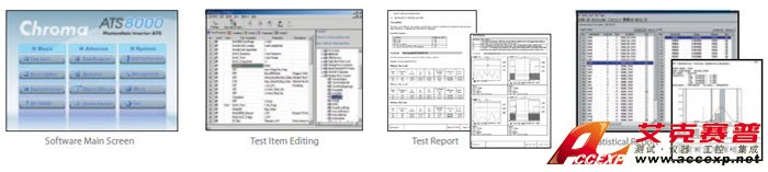 ATS 8000 Software Panel