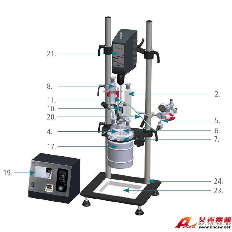 JULABO優(yōu)萊博 3000ml壓力反應(yīng)釜，（150mm法蘭開口）JRS-6425-221