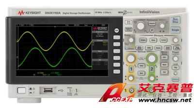 keysight是德 DSOX1102A 示波器：70/100 MHz，2 個(gè)模擬通道