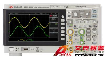 keysight是德 EDUX1002A 示波器：50 MHz，2 個模擬通道