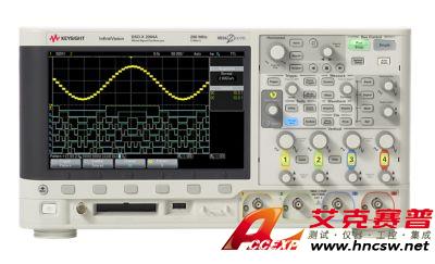 keysight是德 DSOX2004A 示波器：70 MHz，4 個模擬通道